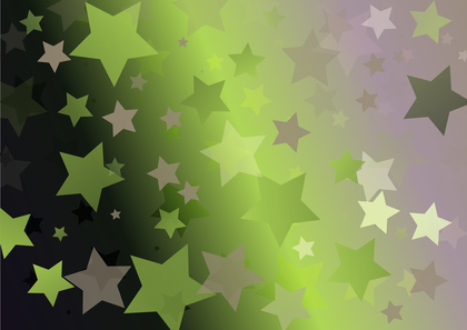 Green Brown and Black Star Background