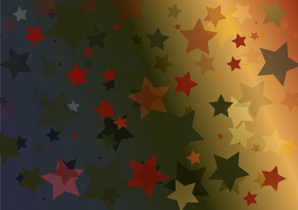 Red Green and Blue Star Background Illustrator