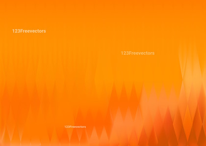 Simple Bright Orange Background Vector Graphic