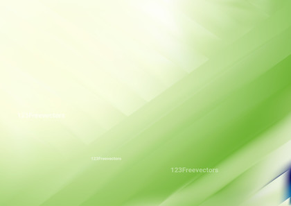 Simple Green and White Background Vector Illustration