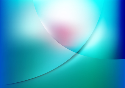 Blue and White Abstract Gradient Blur Background Vector Graphic
