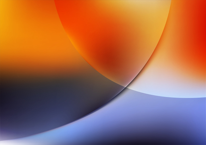 Blue and Orange Blur Gradient Background Illustrator