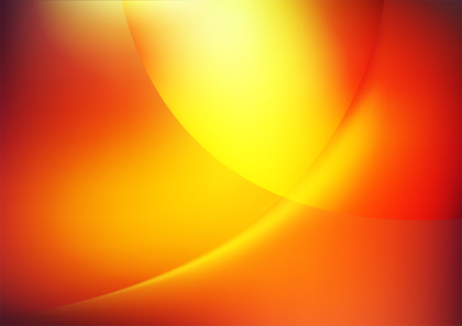 Abstract Red and Yellow Blurry Gradient Mesh Background Vector Image