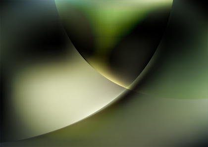 Abstract Beige Green and Black Blurred Gradient Background
