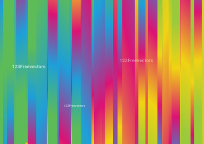 Colorful Gradient Parallel Vertical Stripes Background Vector Eps