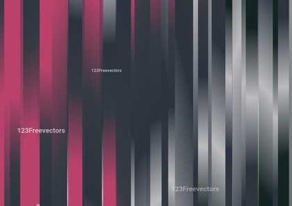 Parallel Vertical Stripes Pink and Grey Gradient Background Illustrator