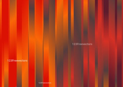 Red and Orange Gradient Parallel Vertical Lines Background Vector Graphic