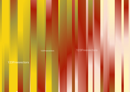 Vertical Stripes Red and Yellow Gradient Background