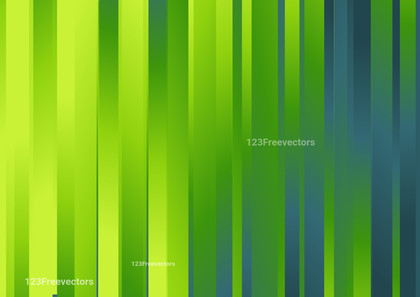 Blue Green and Yellow Gradient Parallel Vertical Stripes Background Vector Art
