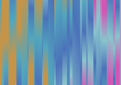 Parallel Vertical Lines Pink Blue and Orange Gradient Background