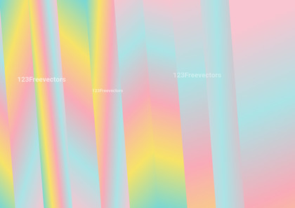 Pink Blue and Yellow Gradient Vertical Stripes Background Vector Art