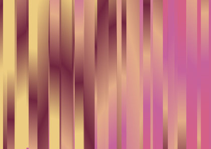 Pink Brown and Yellow Gradient Vertical Striped Background Illustration