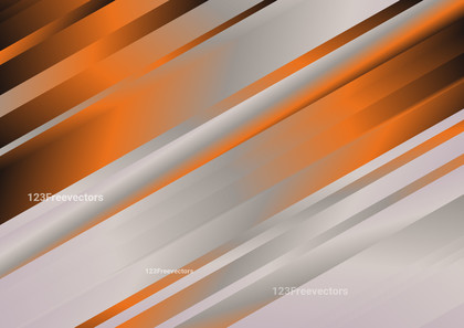 Orange and Grey Gradient Diagonal Lines Background Graphic