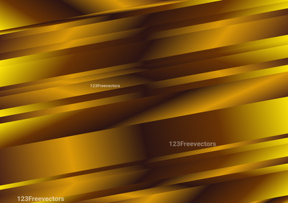 Yellow and Brown Gradient Diagonal Stripes Background Vector Art