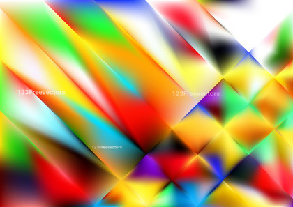 Abstract Colorful Shiny Diagonal Stripes Background