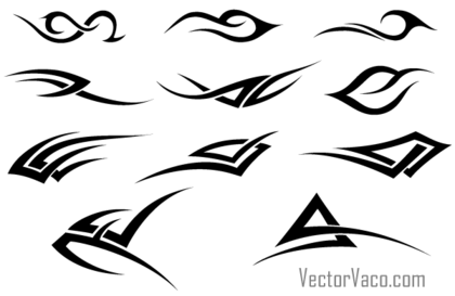 Free Tribal Vector Pack