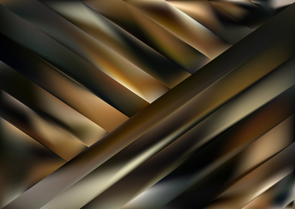 Black and Brown Abstract Shiny Diagonal Stripes Background