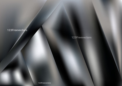 Abstract Black and Grey Shiny Diagonal Stripes Background