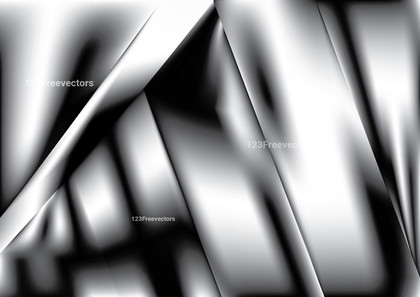 Abstract Black and White Shiny Diagonal Background