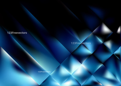 Blue Black and White Abstract Shiny Diagonal Stripes Background