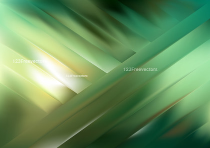 Abstract Green and White Shiny Diagonal Stripes Background Vector Eps