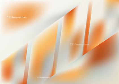 Orange and White Abstract Shiny Diagonal Background Illustrator