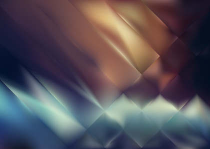 Abstract Blue and Brown Shiny Diagonal Stripes Background