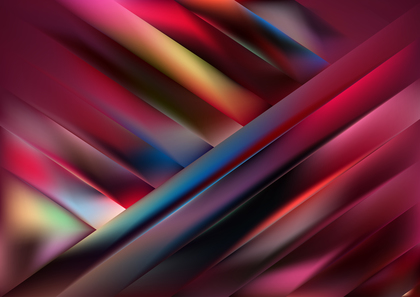 Pink and Blue Abstract Shiny Diagonal Stripes Background