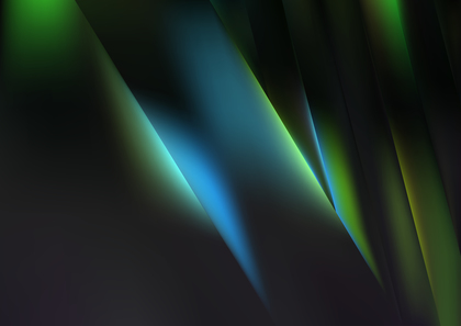 Black Blue and Green Shiny Diagonal Stripes Background