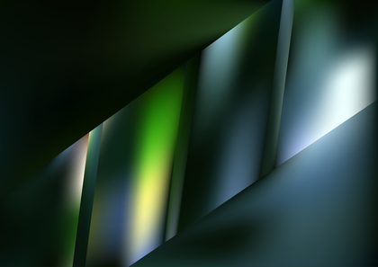 Abstract Black Blue and Green Shiny Diagonal Stripes Background