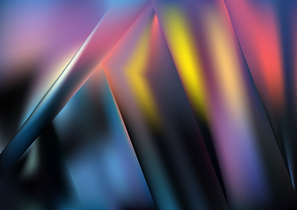Pink Blue and Yellow Abstract Shiny Diagonal Stripes Background