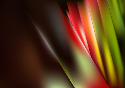 Abstract Red Brown and Green Shiny Diagonal Stripes Background