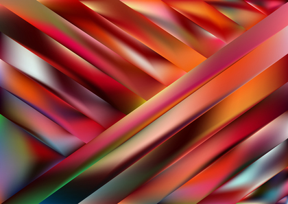 Abstract Red Green and Orange Shiny Diagonal Background