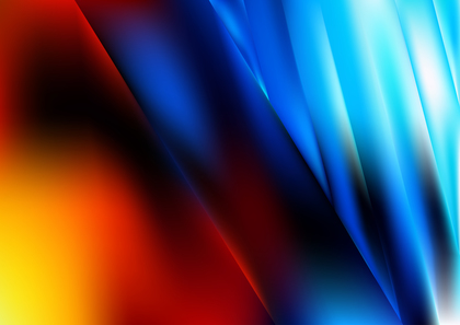 Red Orange and Blue Abstract Shiny Diagonal Background Design