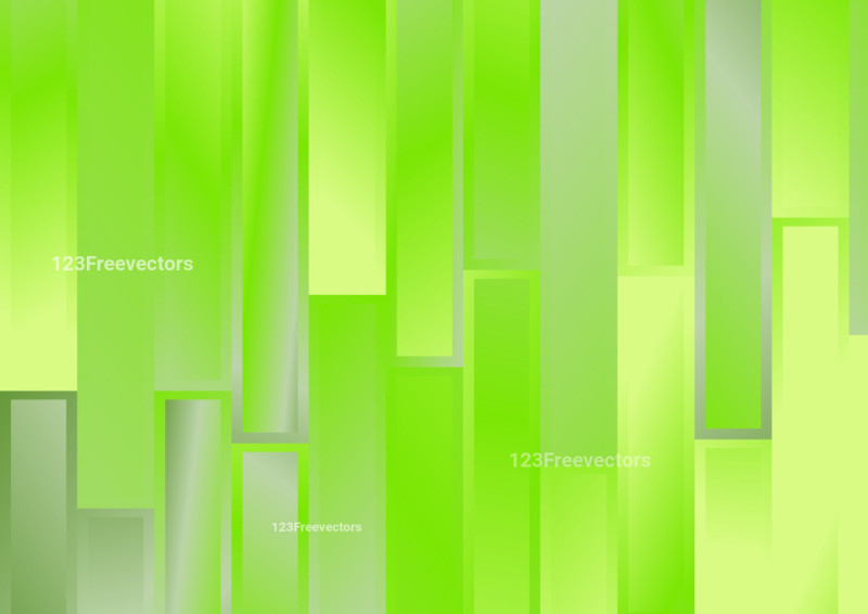 Lime Green Gradient Cut Stripes Background Vector