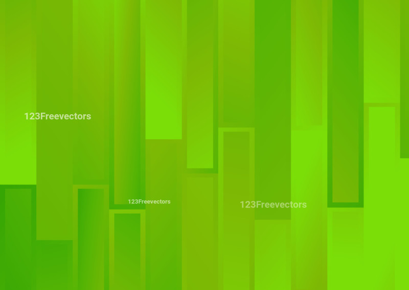 Lime Green Cut Stripes Gradient Background Vector Art