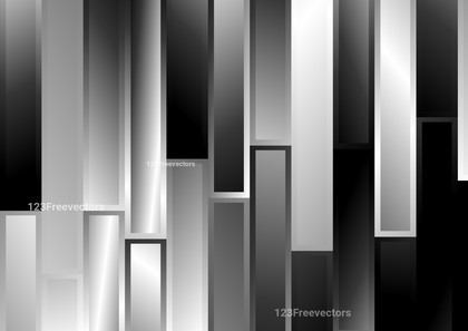 Black and White Gradient Stripes Background Vector Eps