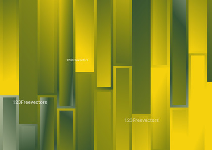 Green and Yellow Cut Stripes Gradient Background Vector