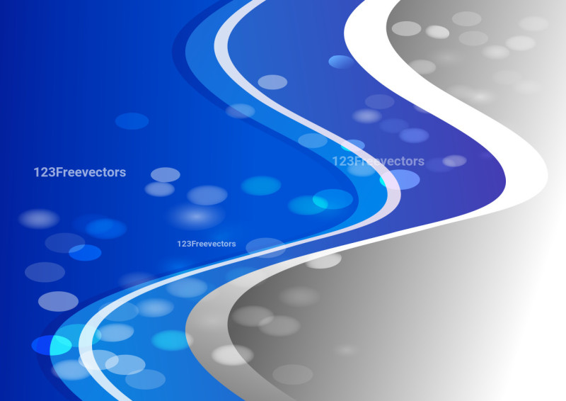 Blue and Grey Wave Book Cover Background