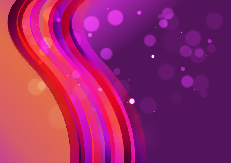 Purple and Orange Wave Book Cover Background