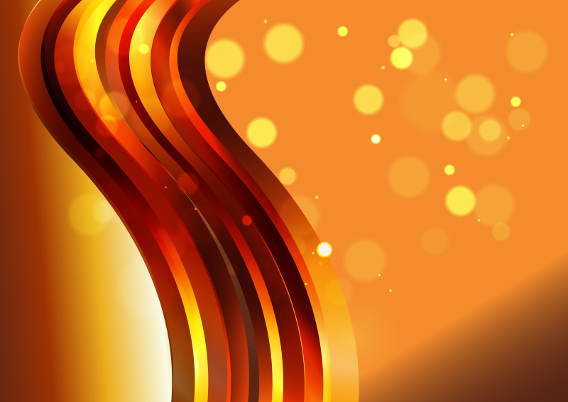Red and Orange Gradient Wave Book Cover Background
