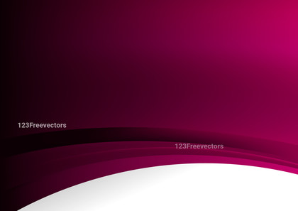 Glowing Pink and Black Wave Business Background