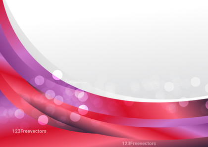 Red and Purple Brochure Design