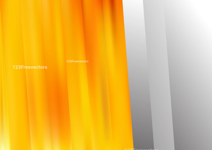 Orange and Grey Business Card Background Vector