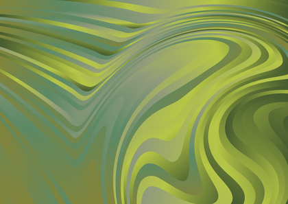Abstract Green Curved Ripple Lines Background Graphic