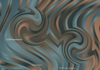 Blue and Brown Ripple Lines Background
