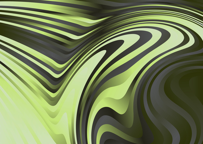 Green and Grey Abstract Wavy Ripple Lines Background Vector Image