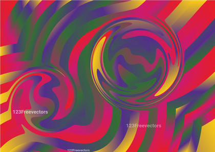 Colorful Abstract Gradient Distorted Lines Background