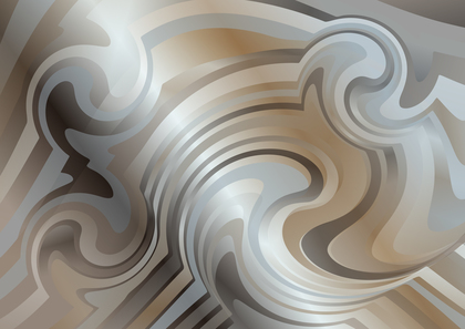 Brown and Grey Abstract Gradient Ripple Lines Background
