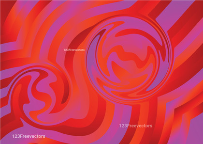 Red and Purple Abstract Gradient Ripple Lines Background Vector Illustration
